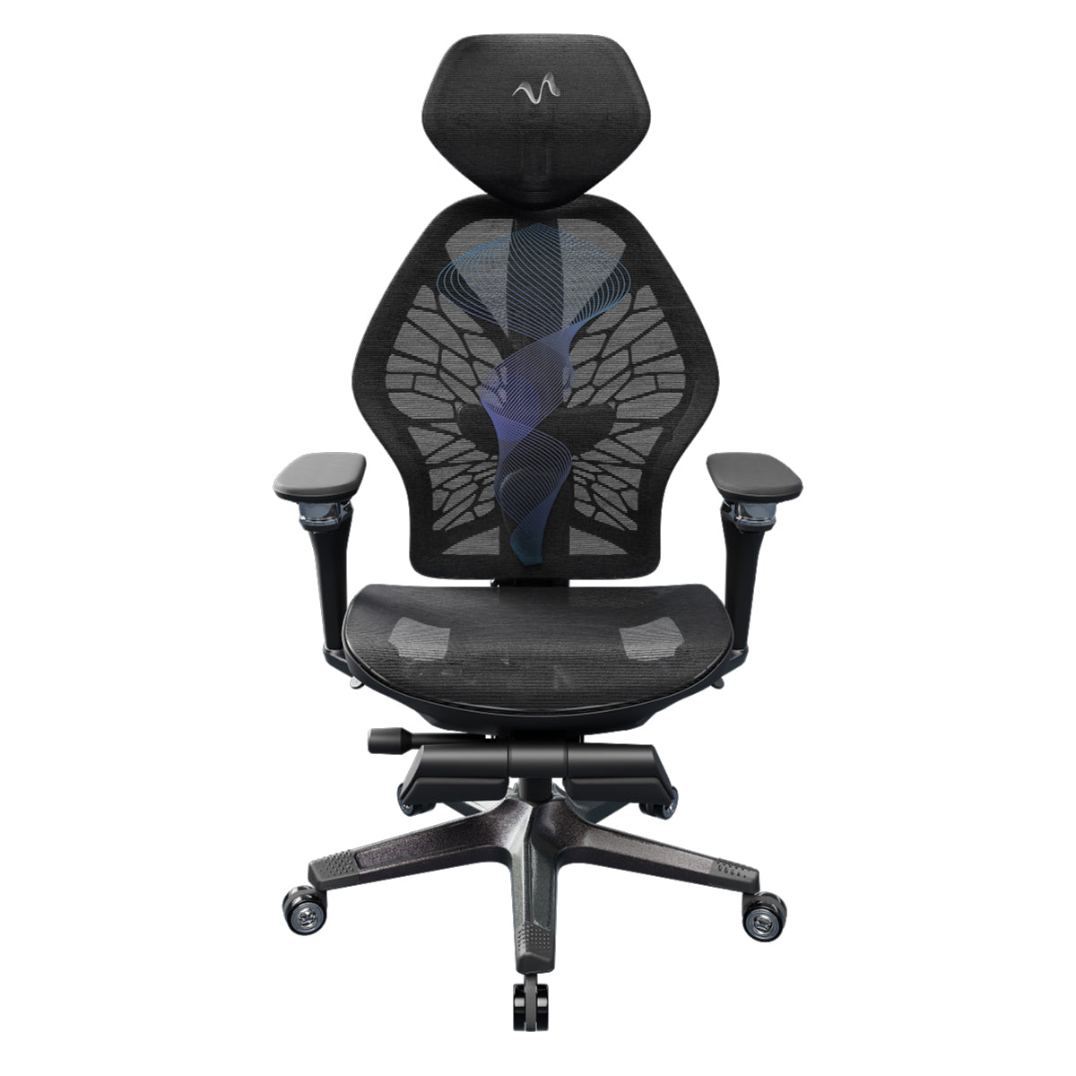 Morphilax Elytra  Dynamic Ergonomic Chair | Carbon Black